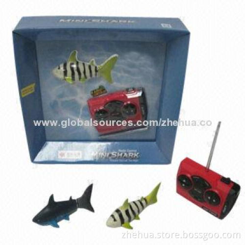 Kids 3CH R/C Water Swimmer Mini Shark Toy with Colorful Design and Funny & Safe for Children